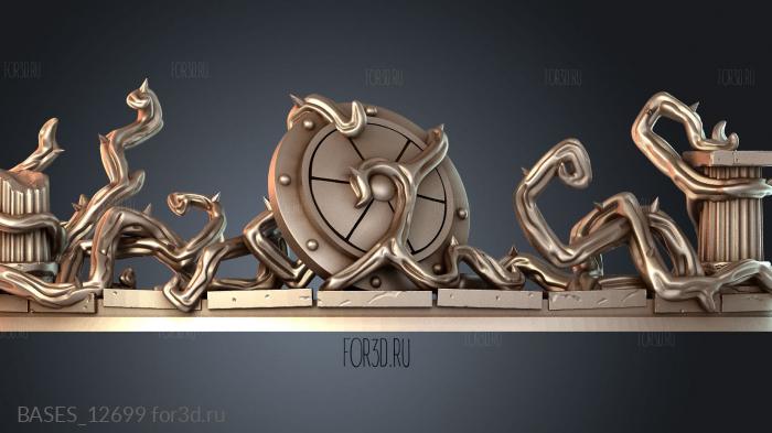 BASES_12699 stl model for CNC