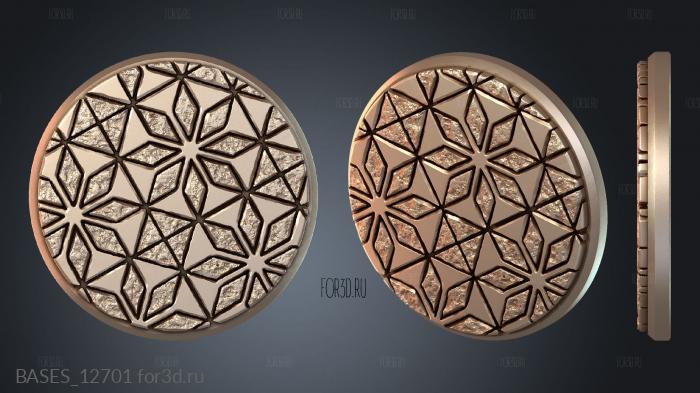 BASES_12701 stl model for CNC
