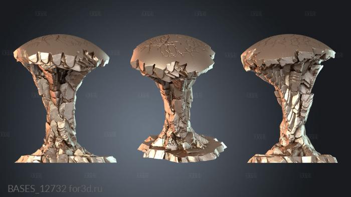 BASES_12732 stl model for CNC