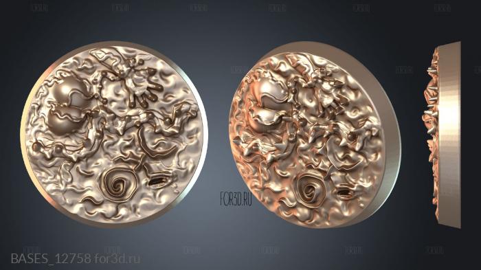 BASES_12758 stl model for CNC