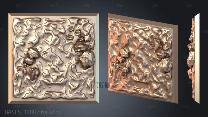 BASES_12807 stl model for CNC