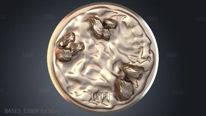 BASES_12809 stl model for CNC