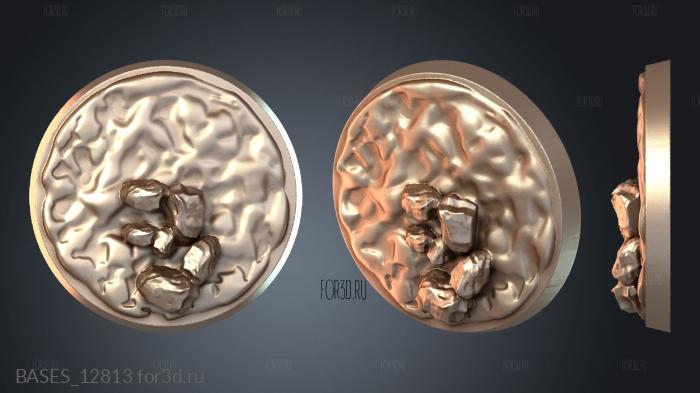 BASES_12813 stl model for CNC
