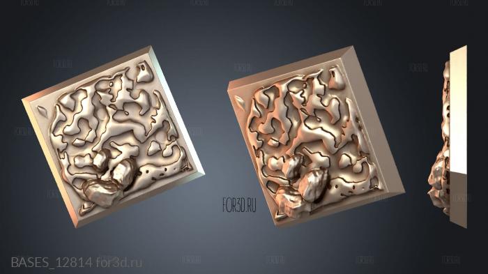 BASES_12814 stl model for CNC