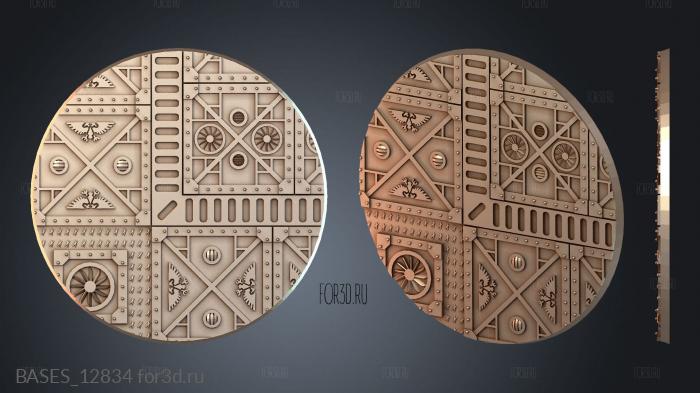 BASES_12834 stl model for CNC
