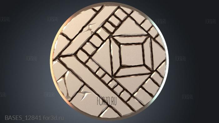 BASES_12841 stl model for CNC