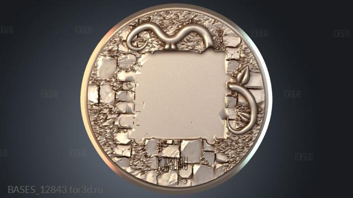 BASES_12843 stl model for CNC