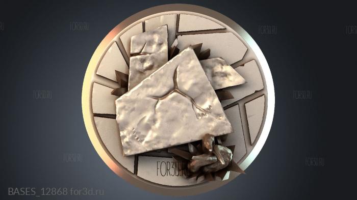 BASES_12868 stl model for CNC