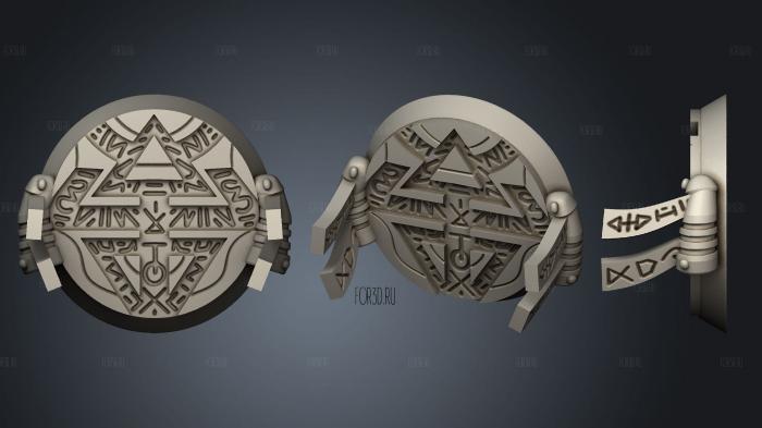 Bases 4 stl model for CNC