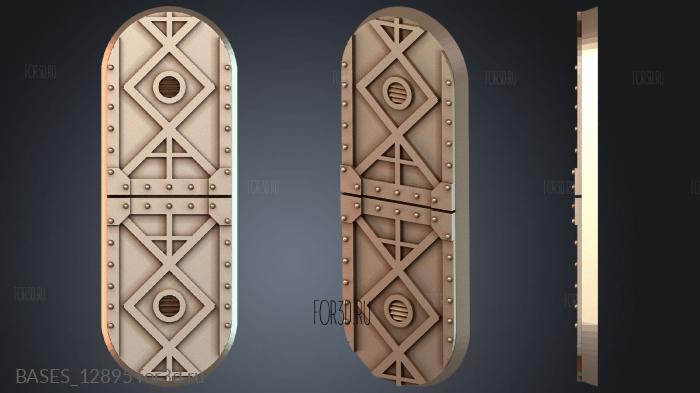 BASES_12895 stl model for CNC