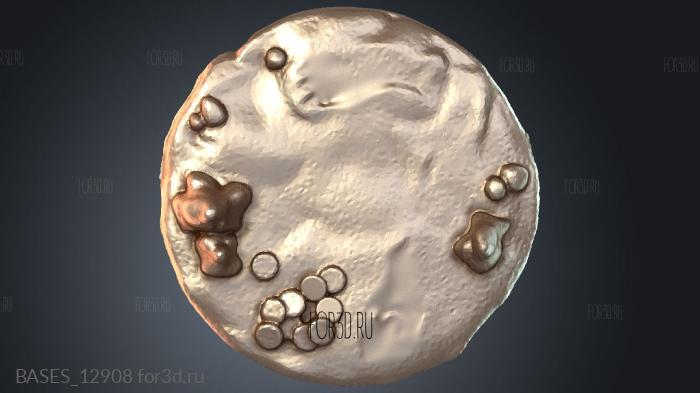 BASES_12908 stl model for CNC