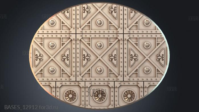 BASES_12912 stl model for CNC