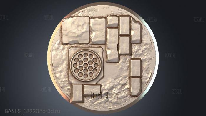 BASES_12923 stl model for CNC