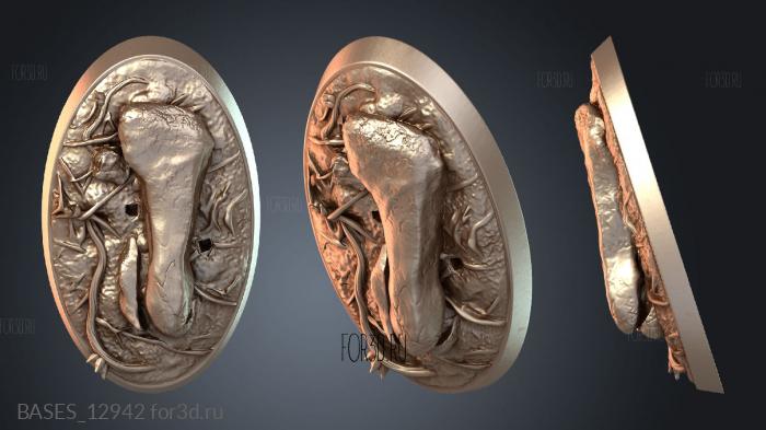 BASES_12942 stl model for CNC