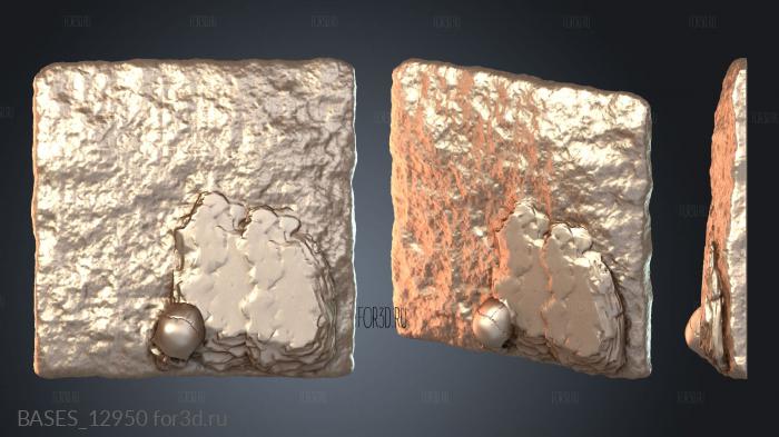 BASES_12950 stl model for CNC