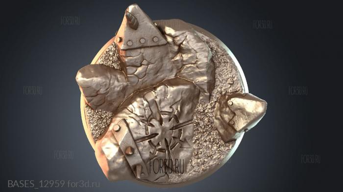 BASES_12959 stl model for CNC