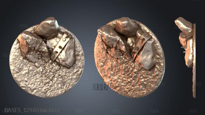 BASES_12960 stl model for CNC