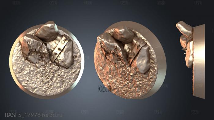 BASES_12978 stl model for CNC