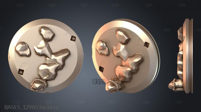 BASES_12985 stl model for CNC