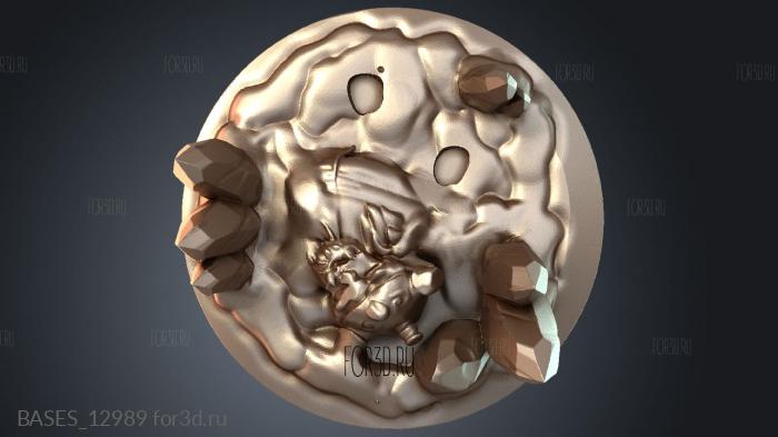 BASES_12989 stl model for CNC