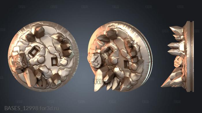 BASES_12998 stl model for CNC