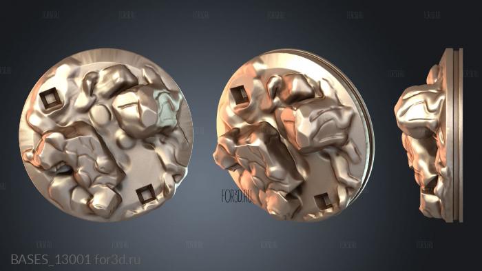BASES_13001 stl model for CNC
