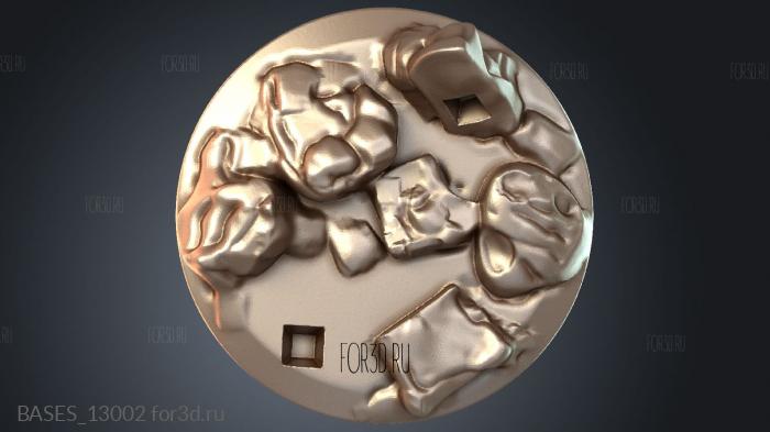 BASES_13002 stl model for CNC