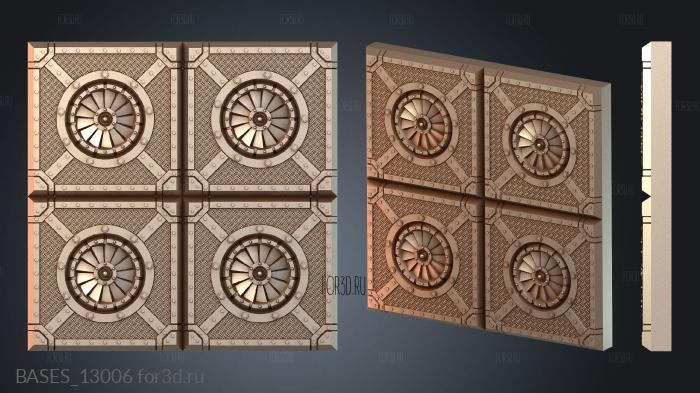 BASES_13006 stl model for CNC