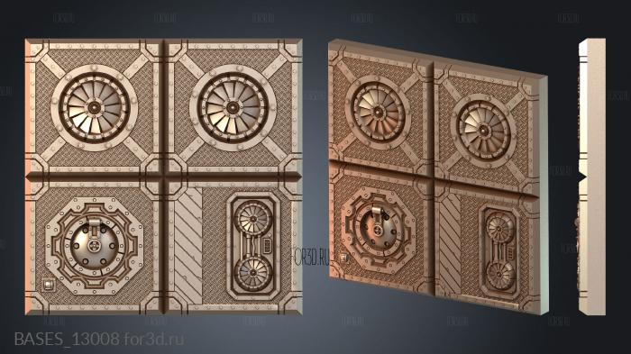 BASES_13008 stl model for CNC