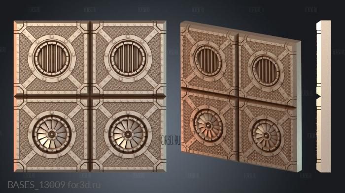 BASES_13009 stl model for CNC