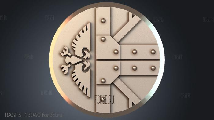 BASES_13060 stl model for CNC