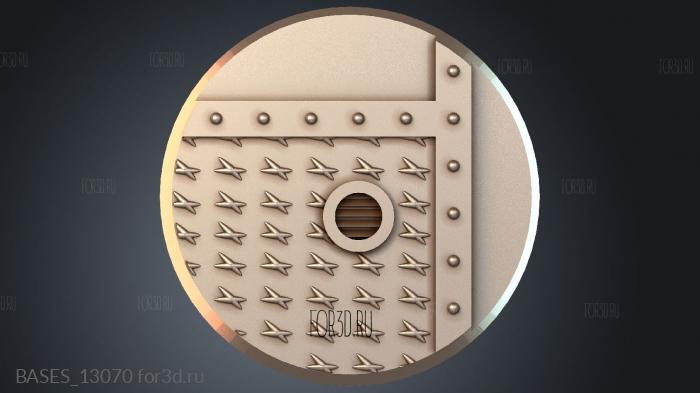 BASES_13070 stl model for CNC