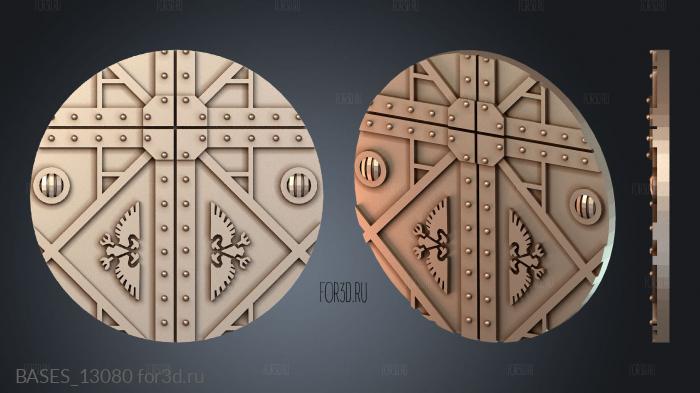BASES_13080 stl model for CNC
