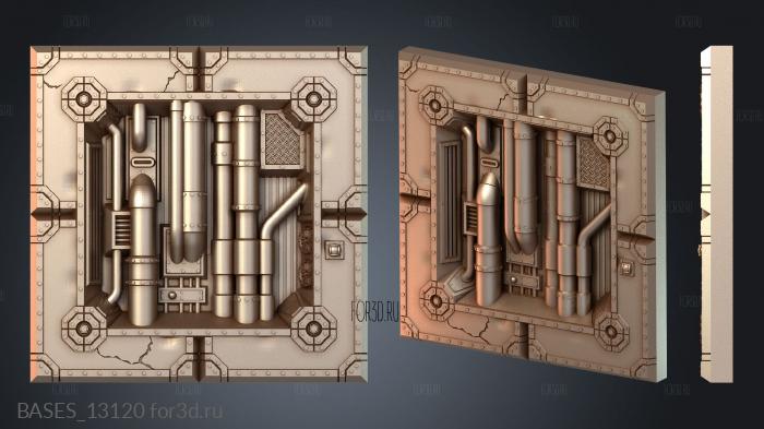 BASES_13120 stl model for CNC