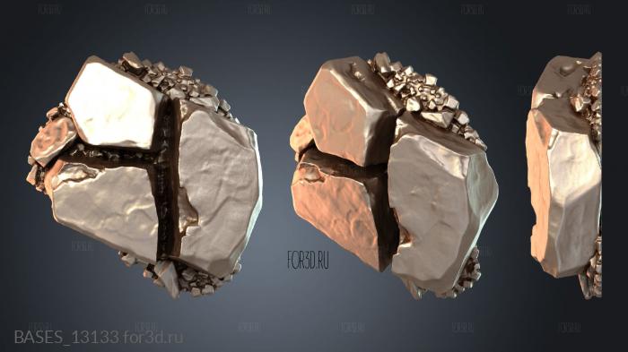 BASES_13133 stl model for CNC