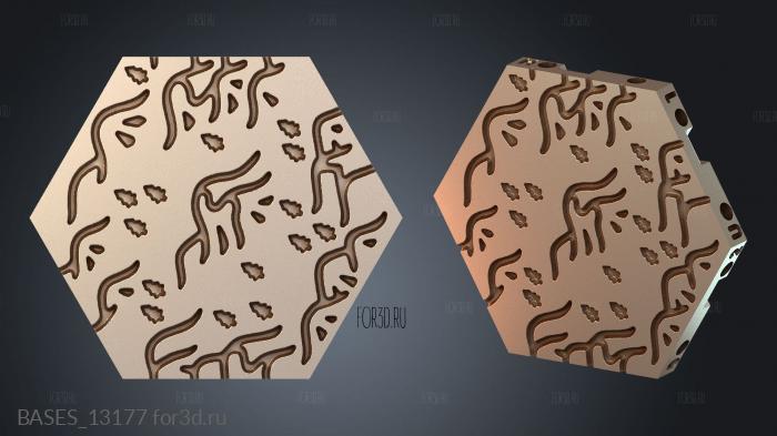 BASES_13177 stl model for CNC