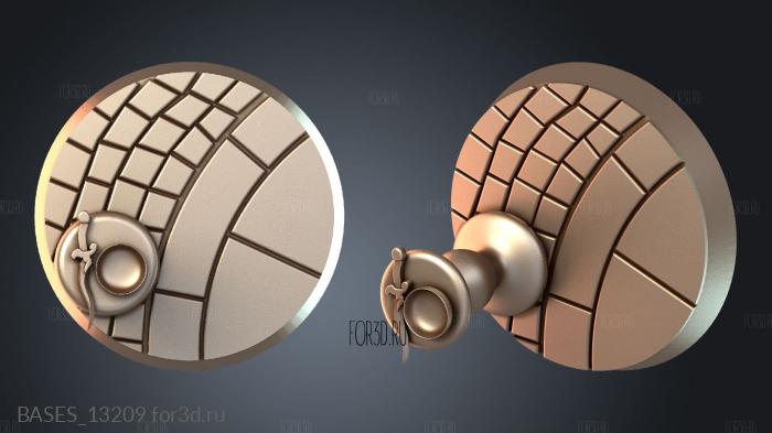 BASES_13209 stl model for CNC