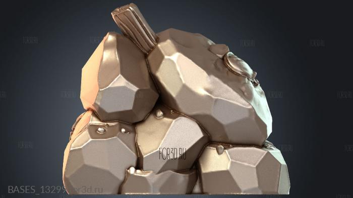 BASES_13299 stl model for CNC