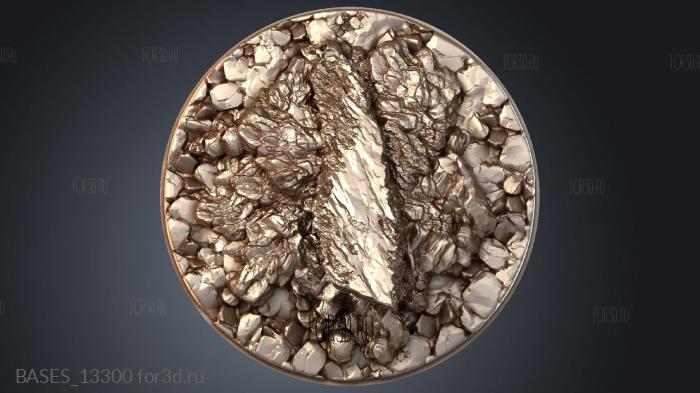 BASES_13300 stl model for CNC