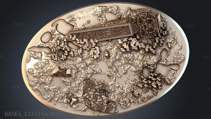 BASES_13333 stl model for CNC