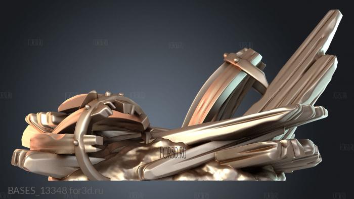 BASES_13348 stl model for CNC