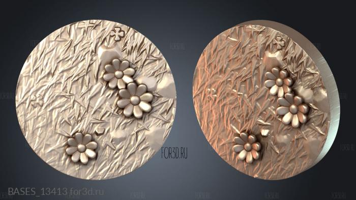BASES_13413 stl model for CNC