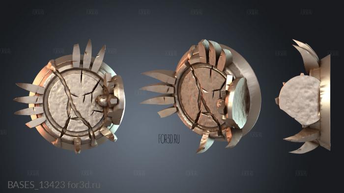 BASES_13423 stl model for CNC