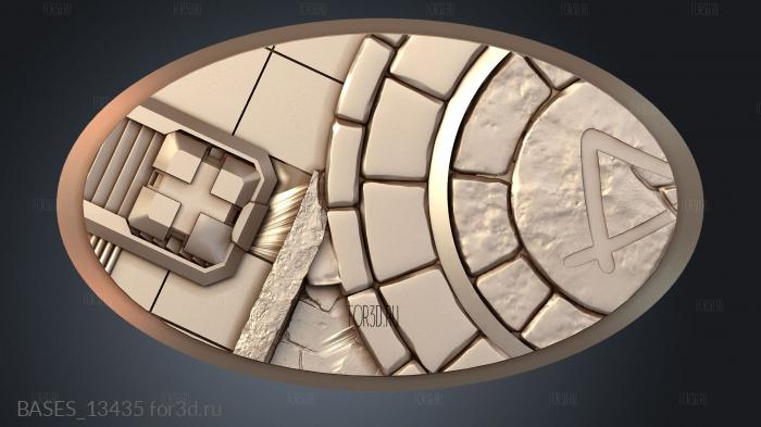 BASES_13435 stl model for CNC
