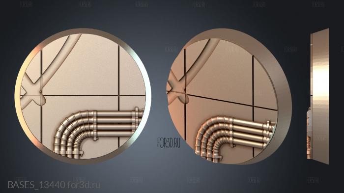 BASES_13440 stl model for CNC
