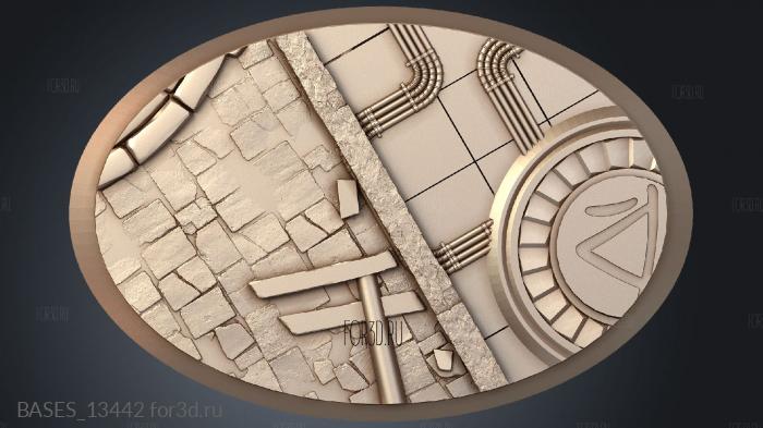 BASES_13442 stl model for CNC