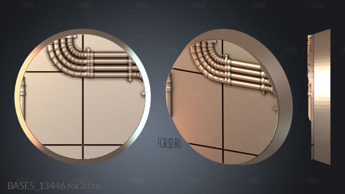 BASES_13446 stl model for CNC