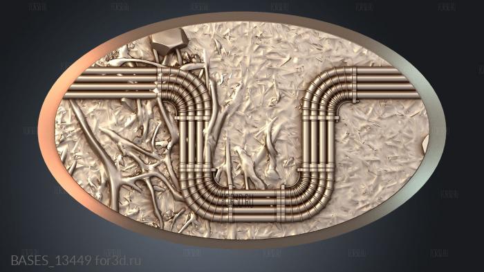 BASES_13449 stl model for CNC