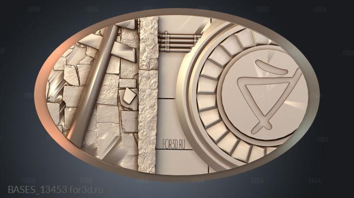 BASES_13453 stl model for CNC