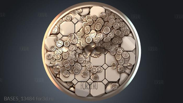 BASES_13484 stl model for CNC